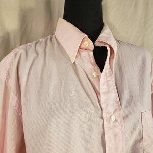 Brooks Brothers Pink Gingham Button-Down Shirt 16.5 - 4